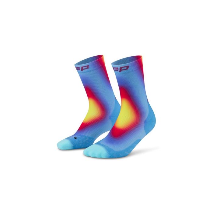 Core Run Edt. Gradient Mid Cut Socks 5.0