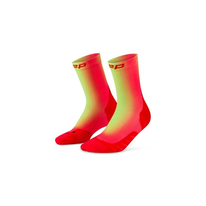 Core Run Edt. Gradient Mid Cut Socks