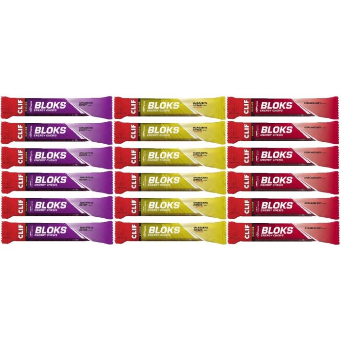 Clif Shot Bloks Mixpaket (18 x 60g)