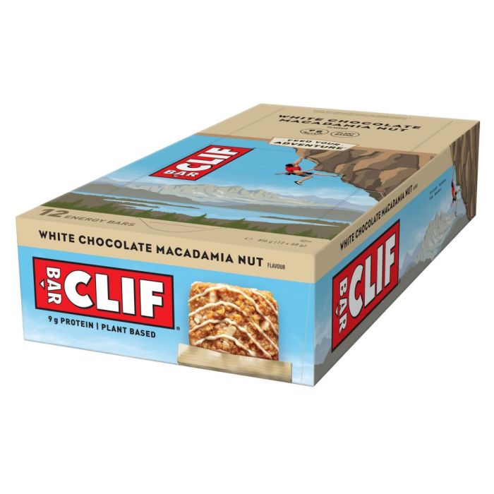 Energie Riegel - White Chocolate Macadamia Nut (12 x 68g)