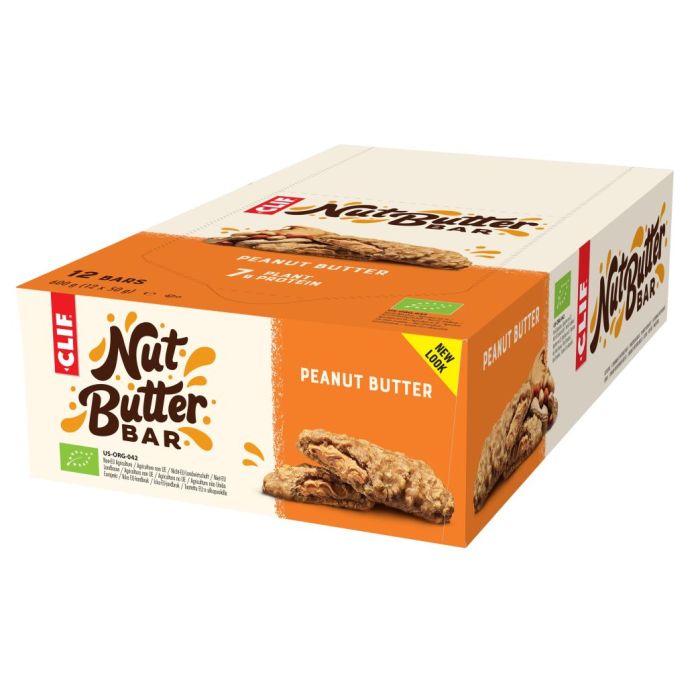 Nut Butter Filled Energie Riegel - Peanut Butter Karton (12