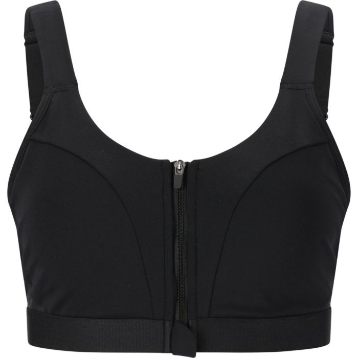 Crystale Zip Sports Bra