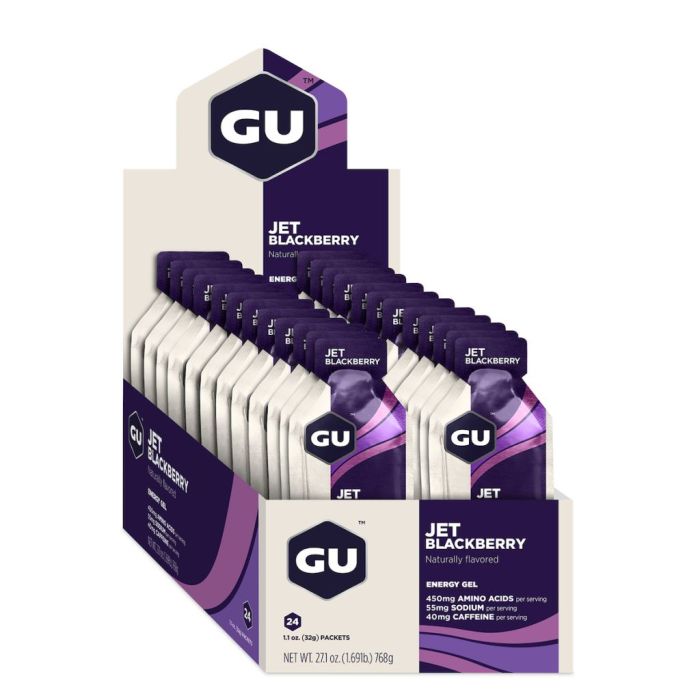 Energy Gel Jet Blackberry Karton (24 x 32g)