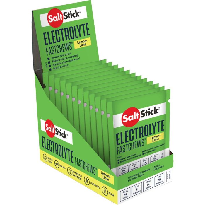 FastChews Display Lemon Lime (12 x 10 Tabs)