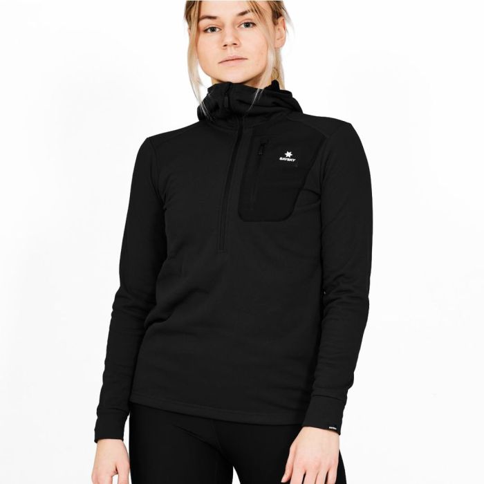 Combat Half Zip Fleece Hoodie