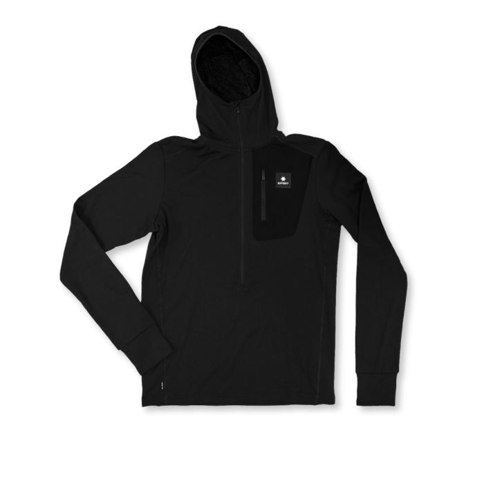 Combat Half Zip Fleece Hoodie